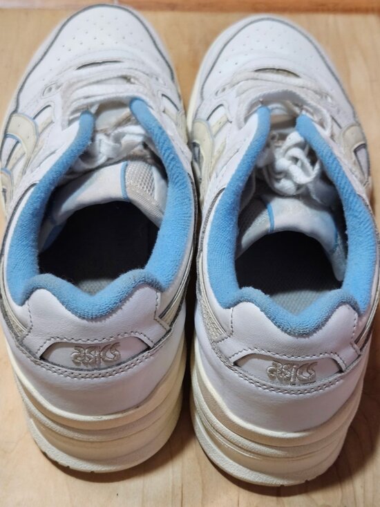 ASICS EX89 White Light Blue Men\'s Size 8/ Women\'s 9.5 main image 9